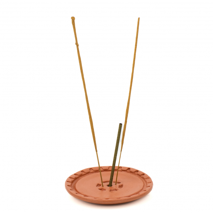 Suport din lemn pentru Betisoare Parfumate - Handmade din lut [4]
