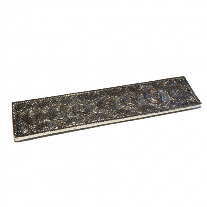 Suport lung din Aluminiu pentru Betisoare parfumate - Chakra (23 cm) [3]