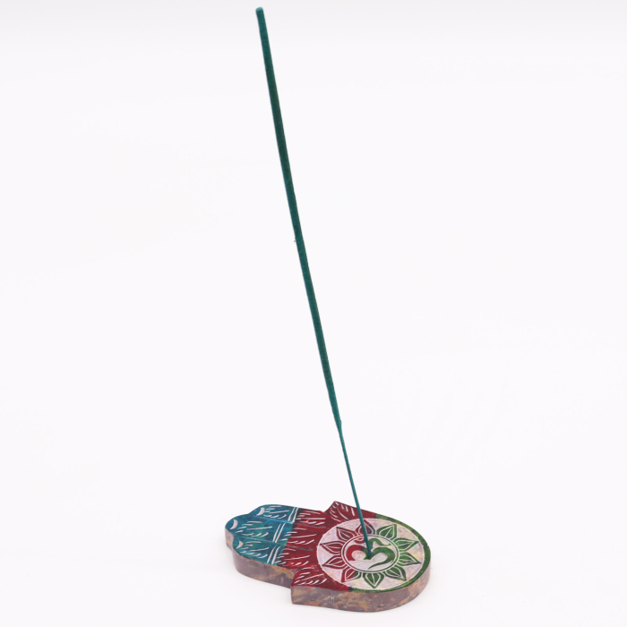 Suport pentru Betisoare din Steatit in forma de Mana - Om [2]