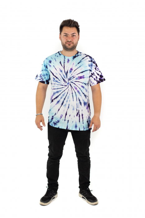 Tricou de vara tie dye - Multicolor [2]