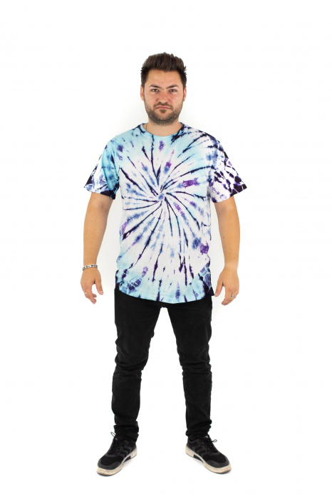 Tricou de vara tie dye - Multicolor [3]