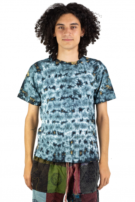 Tricou Tie-Dye - Albastru - Model 9 [2]