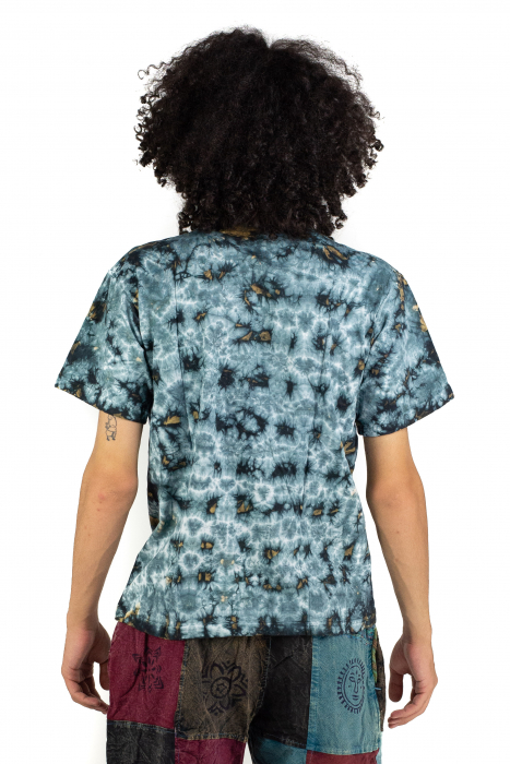 Tricou Tie-Dye - Albastru - Model 9 [5]