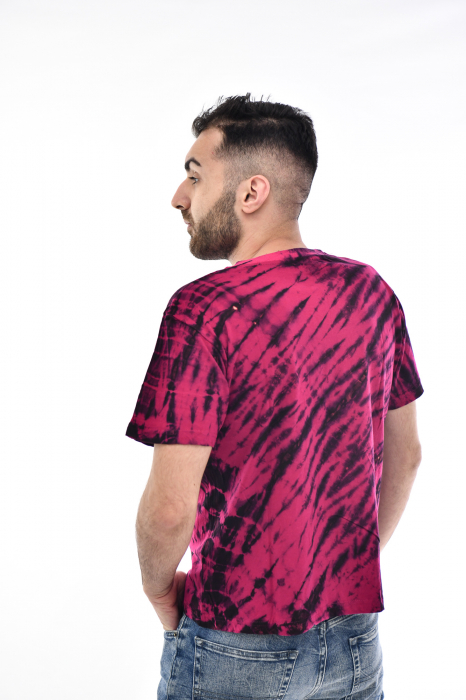 Tricou Tie Dye Animal Scratch - Magenta [4]