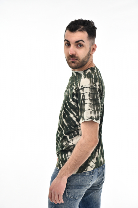 Tricou Tie Dye Animal Scratch - Magenta [6]