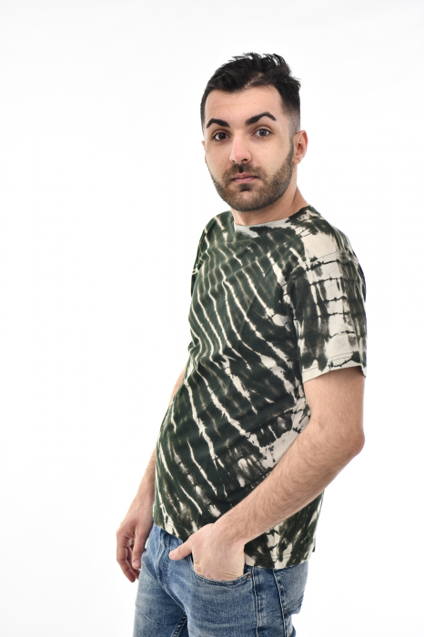 Tricou Tie Dye Animal Scratch - Magenta [4]