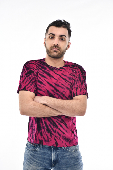 Tricou Tie Dye Animal Scratch - Magenta [2]