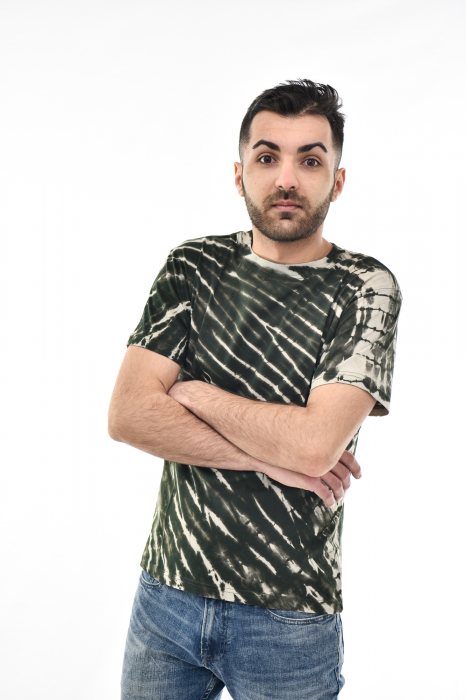 Tricou Tie Dye Animal Scratch - Magenta [3]