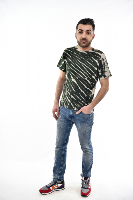 Tricou Tie Dye Animal Scratch - Magenta [2]