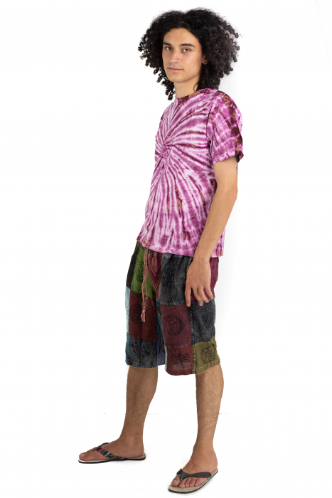 Tricou Tie-Dye - Roz - Model 10 [3]