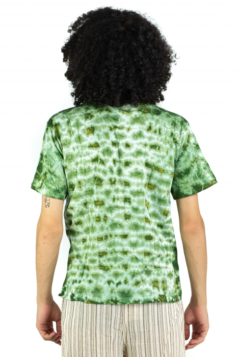 Tricou Tie-Dye - Verde - Model 12 [5]