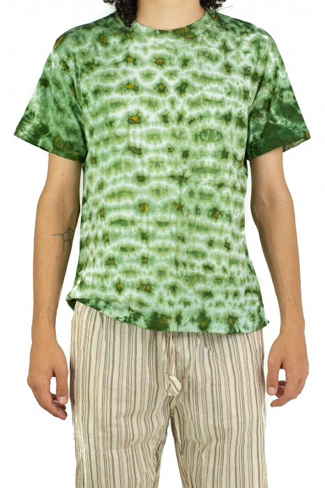 Tricou Tie-Dye - Verde - Model 12 [1]