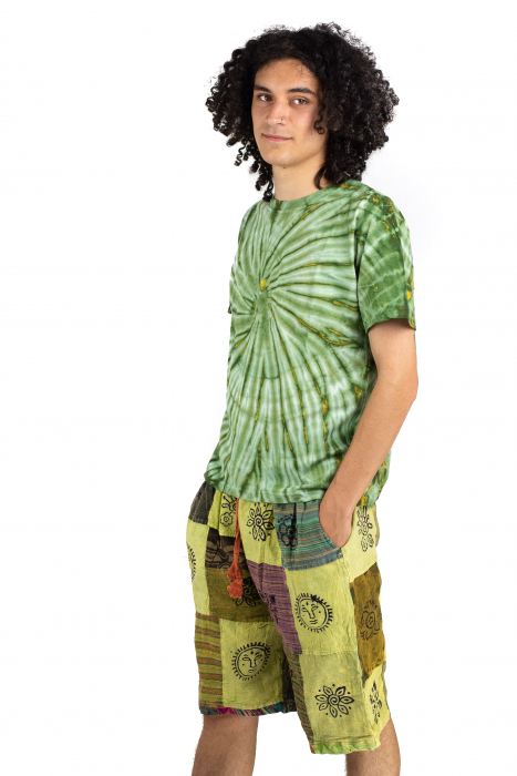 Tricou Tie-Dye - Verde - Model 8 [2]