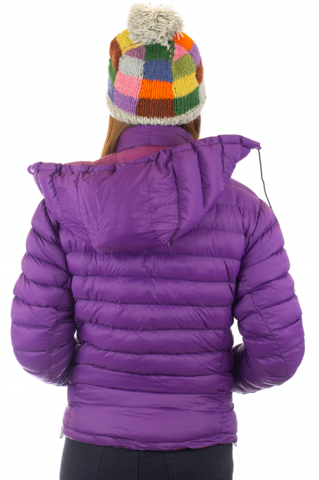 Jacheta scurta cu puf - Violet [4]