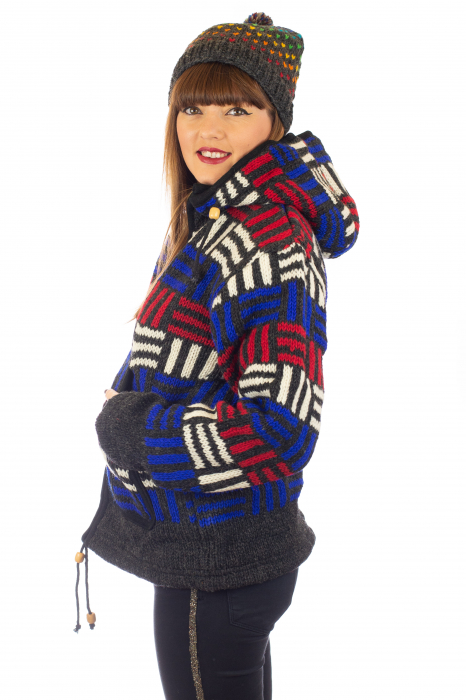 Jacheta de lana - Winter Maze [3]