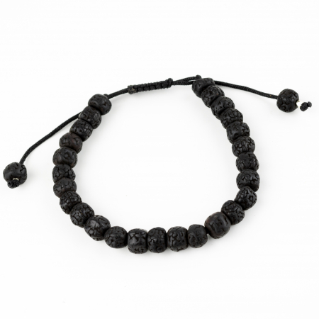 Bratara reglabila Lava Stone - Negru [1]