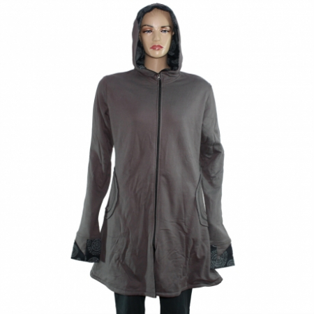 Jacheta de bumbac cu fermoar – GRI [0]