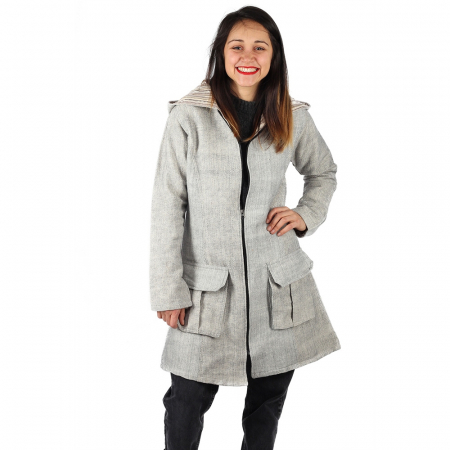 Jacheta din bumbac - GRI [5]