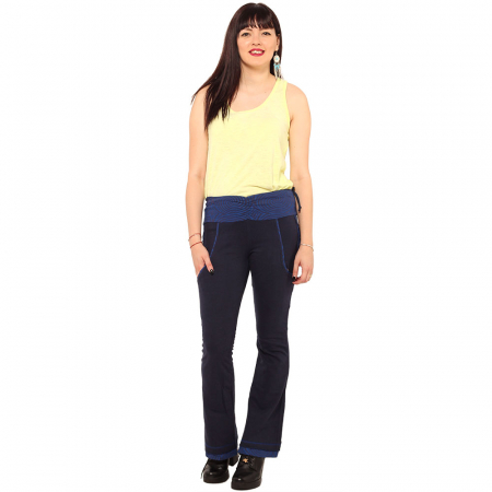 PROMOȚII - Pantaloni bleumarin - Spirala