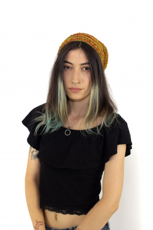 Pălării - Beanie din canepa in trei culori - Model 11