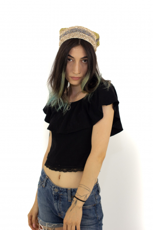 Pălării - Beanie din canepa in trei culori - Model 6