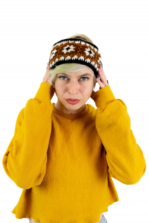 Bentițe - Bentita din lana captusita cu polar - Model 44