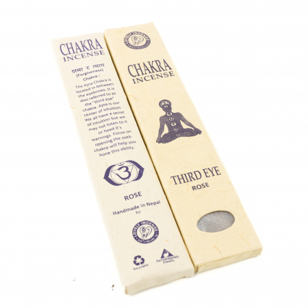 Betisoare Parfumate (15buc.) Premium - Chakra Third Eye (Rose) [2]