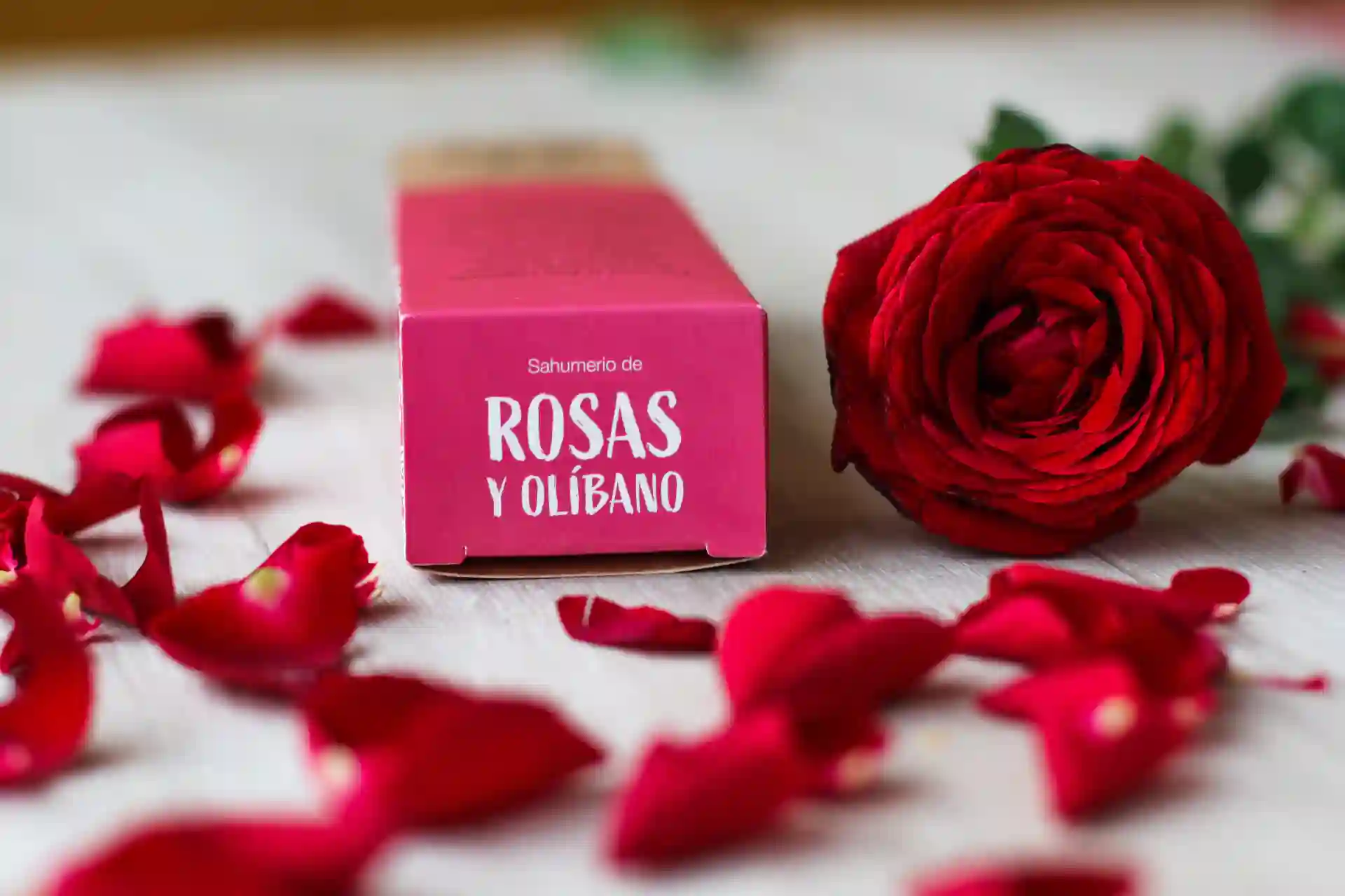 Bețișoare Parfumate Luxury Sagrada Madre Colecția Linea Hierbas – Rosas y Olibano (Roses and Olibanum) [8]