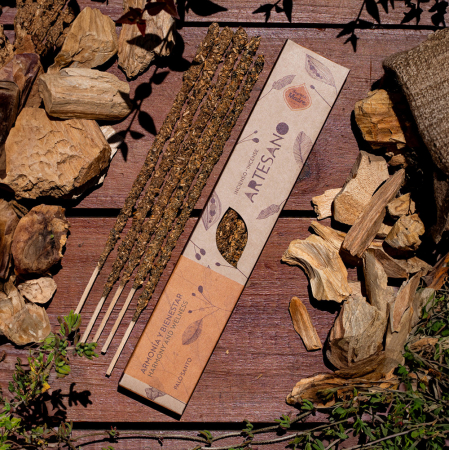 Bețișoare Parfumate Luxury Sagrada Madre Colecția Artesano - Palo Santo (Harmony and Wellness) [3]