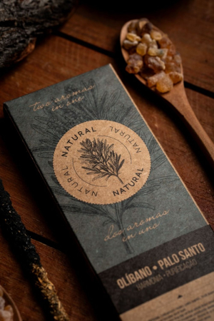 Bețișoare Parfumate Luxury Sagrada Madre Colecția Dos Aromas - Olibano & Palo Santo [2]
