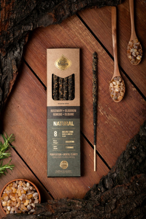 BEȚIȘOARE, CONURI ȘI FUMIGAȚIE - Bețișoare Parfumate Luxury Sagrada Madre Colecția Dos Aromas - Romero & Olibano