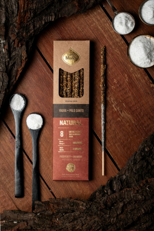 BEȚIȘOARE, CONURI ȘI FUMIGAȚIE - Bețișoare Parfumate Luxury Sagrada Madre Colecția Dos Aromas - Yagra & Palo Santo