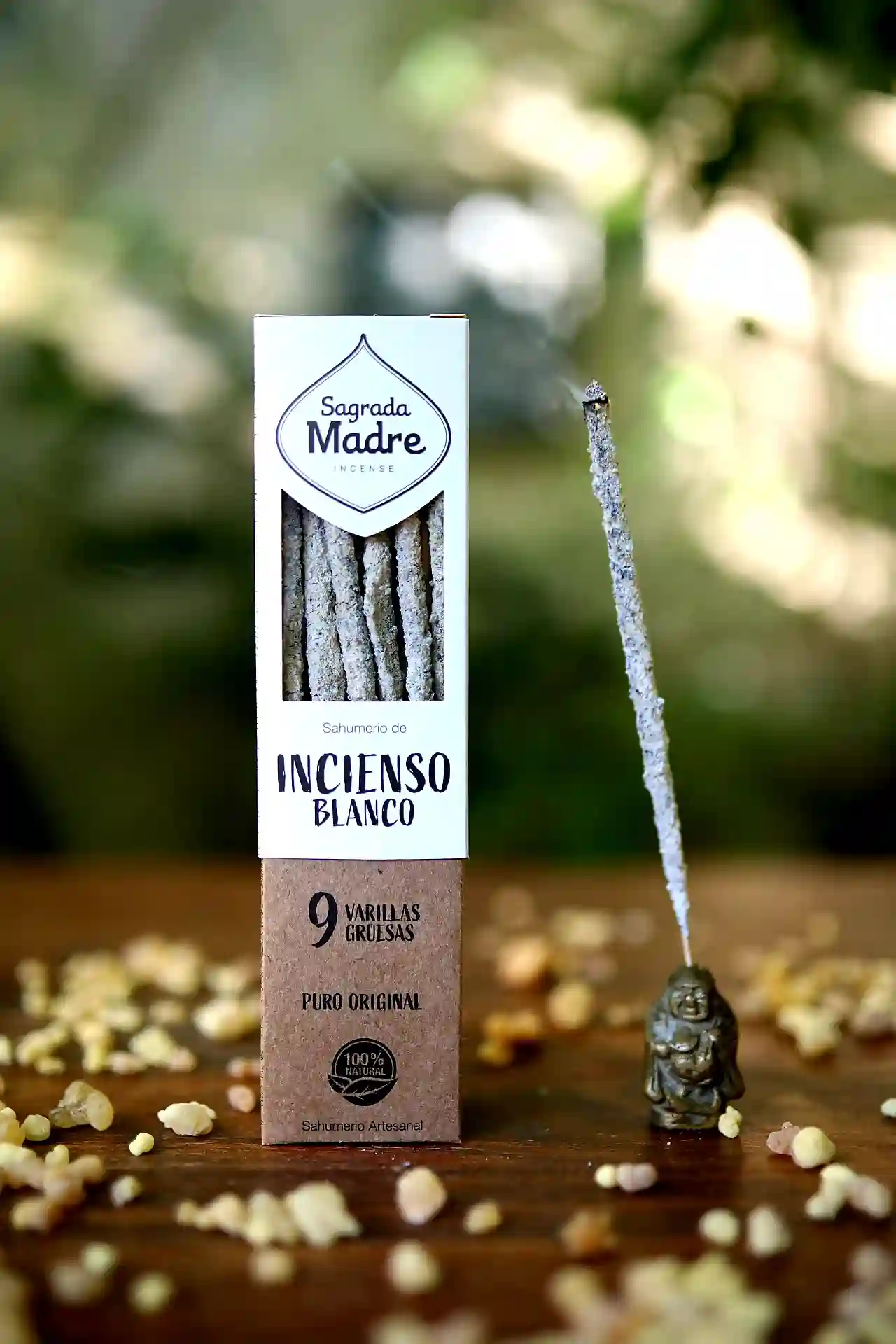 Bețișoare Parfumate Luxury Sagrada Madre Colecția Linea Hierbas – Incenso Blanco (White Frankincense) [7]
