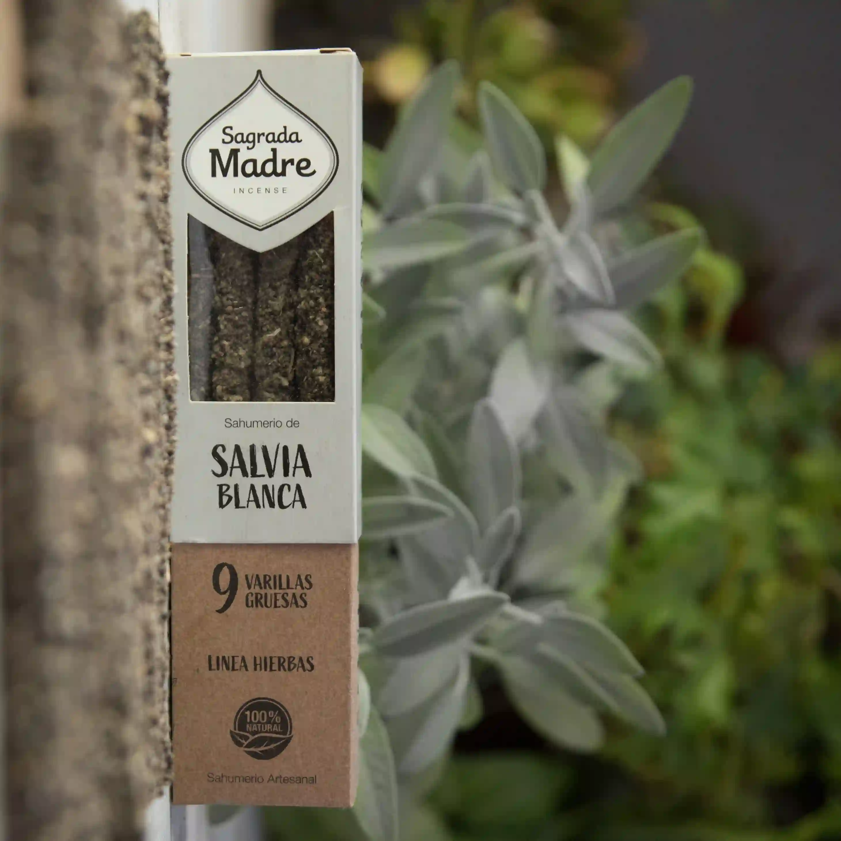 Bețișoare Parfumate Luxury Sagrada Madre Colecția Linea Hierbas – Salvia Blanca (White Sage) [6]