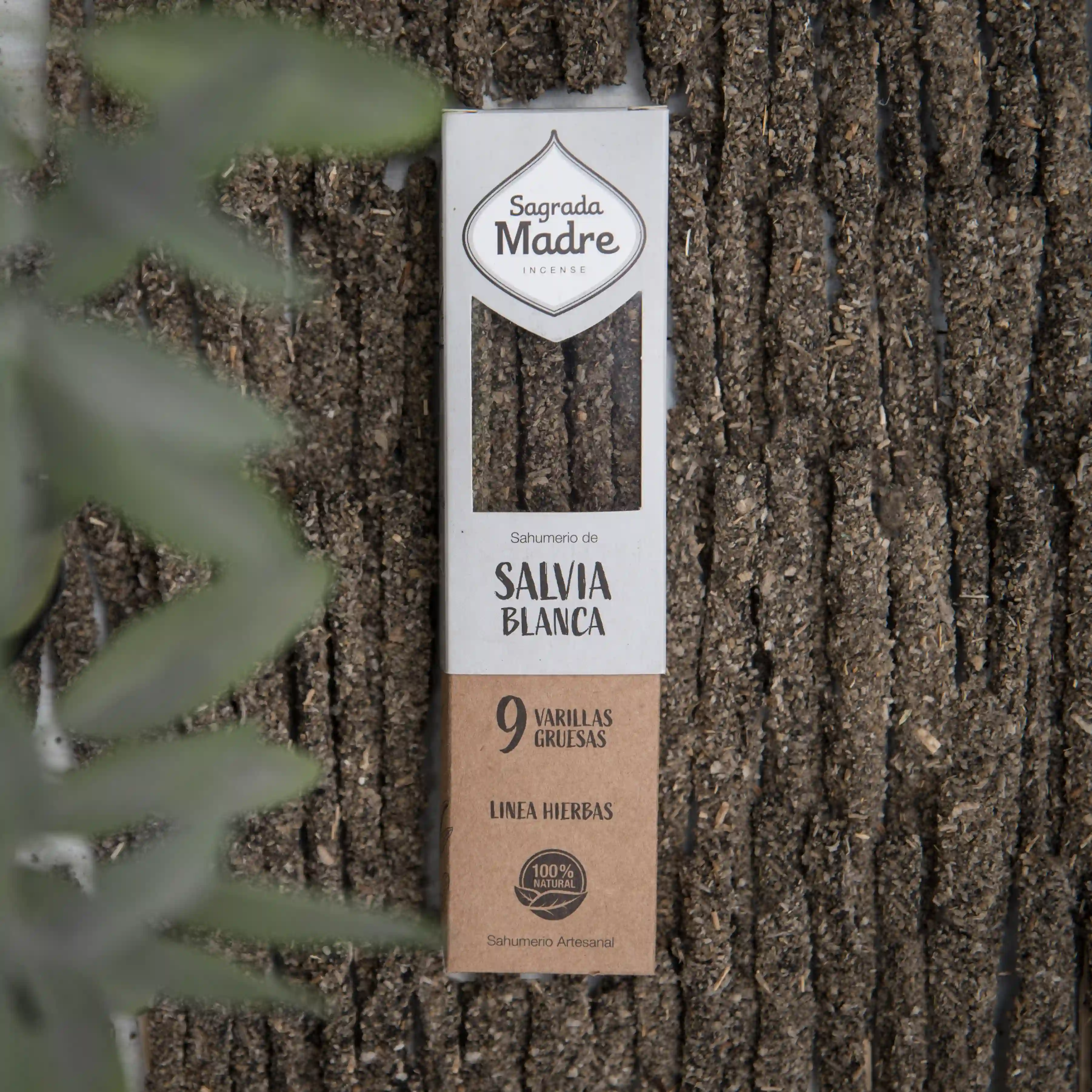 Bețișoare Parfumate Luxury Sagrada Madre Colecția Linea Hierbas – Salvia Blanca (White Sage) [2]
