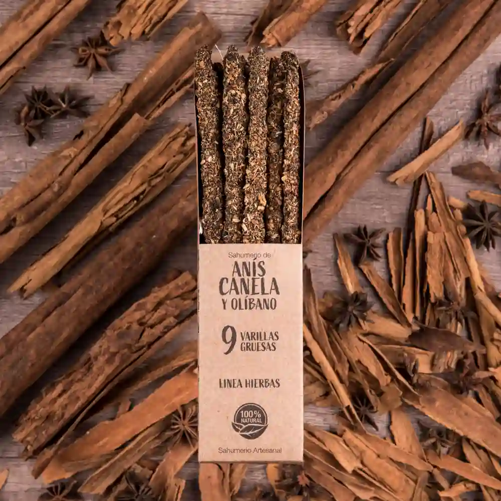 Bețișoare Parfumate Luxury Sagrada Madre Colecția Linea Hierbas – Anise and Cinnamon [1]