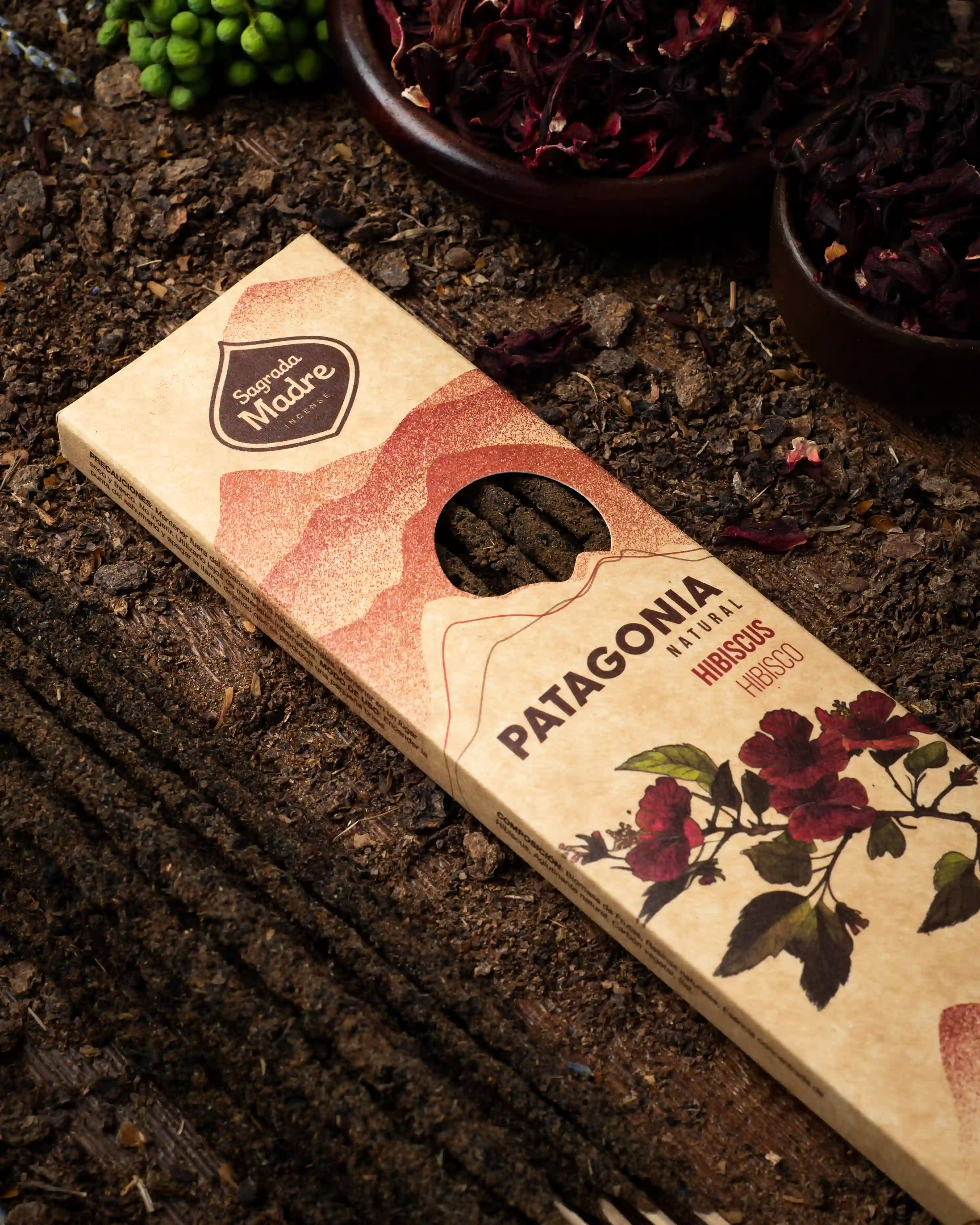 Bețișoare Parfumate Luxury Sagrada Madre Colecția Patagonia – Hibiscus (Seductive) [1]