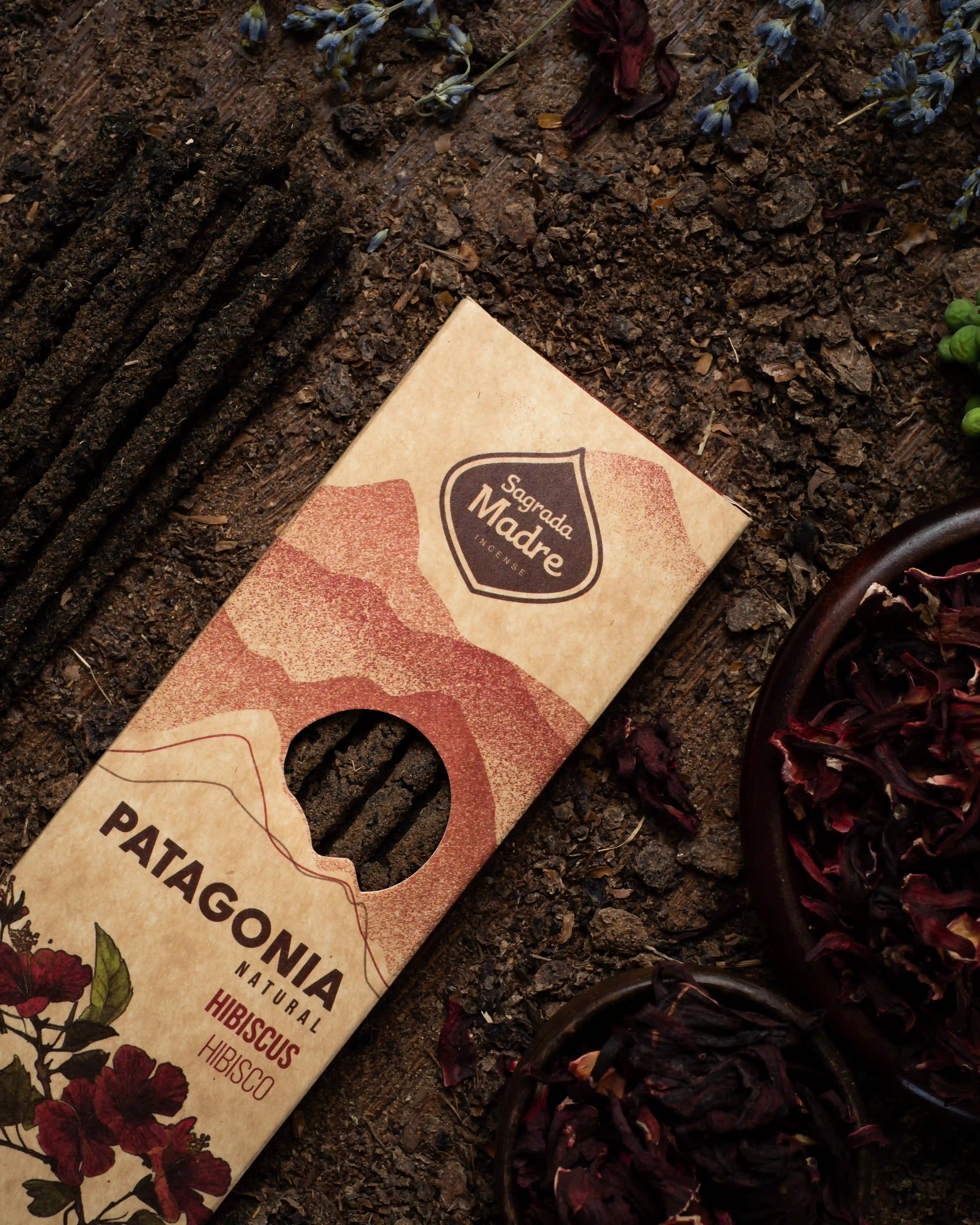 Bețișoare Parfumate Luxury Sagrada Madre Colecția Patagonia – Hibiscus (Seductive) [2]