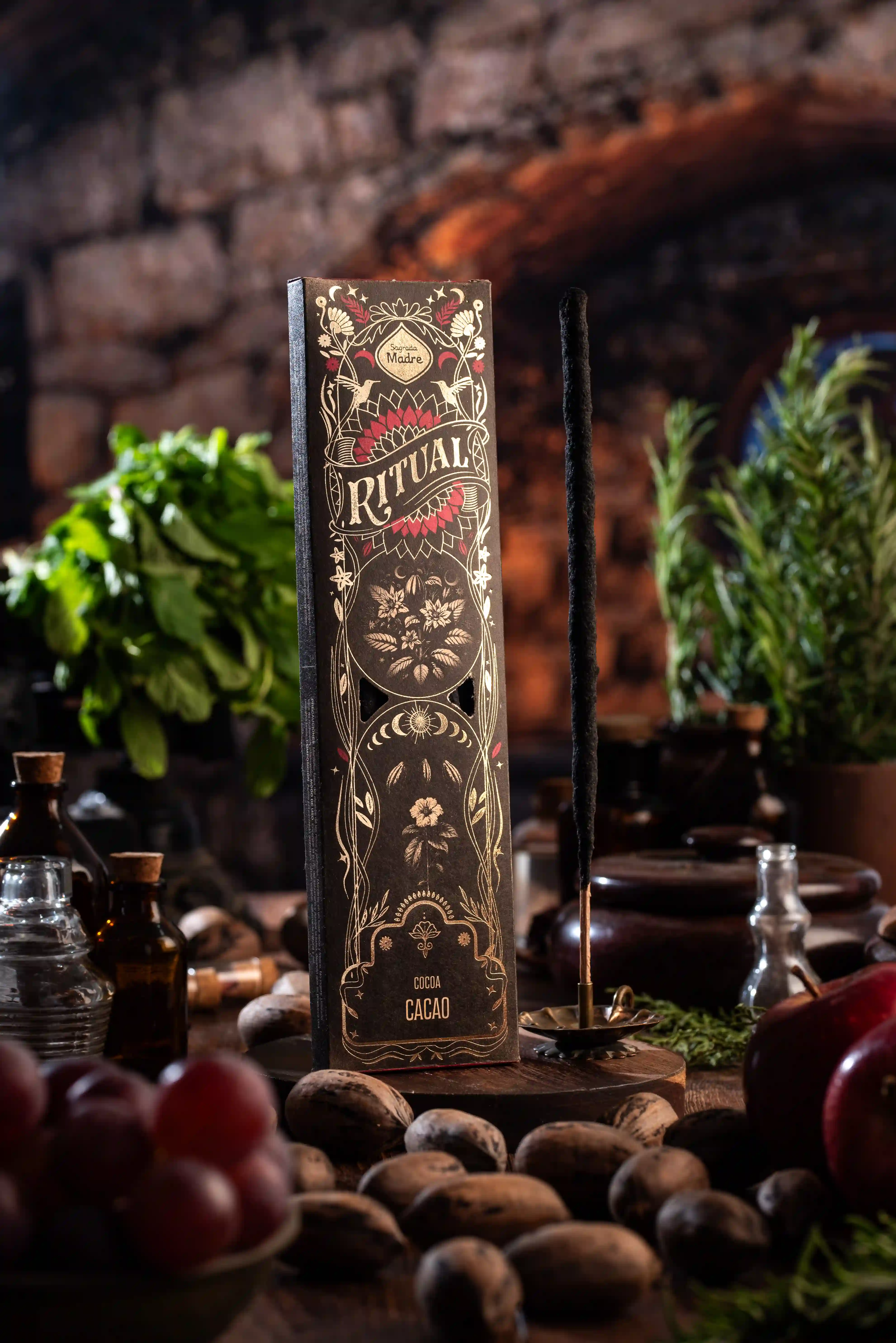 Bețișoare Parfumate Luxury Sagrada Madre Colecția Ritual - Sanacion (Healing) - Cacao [1]