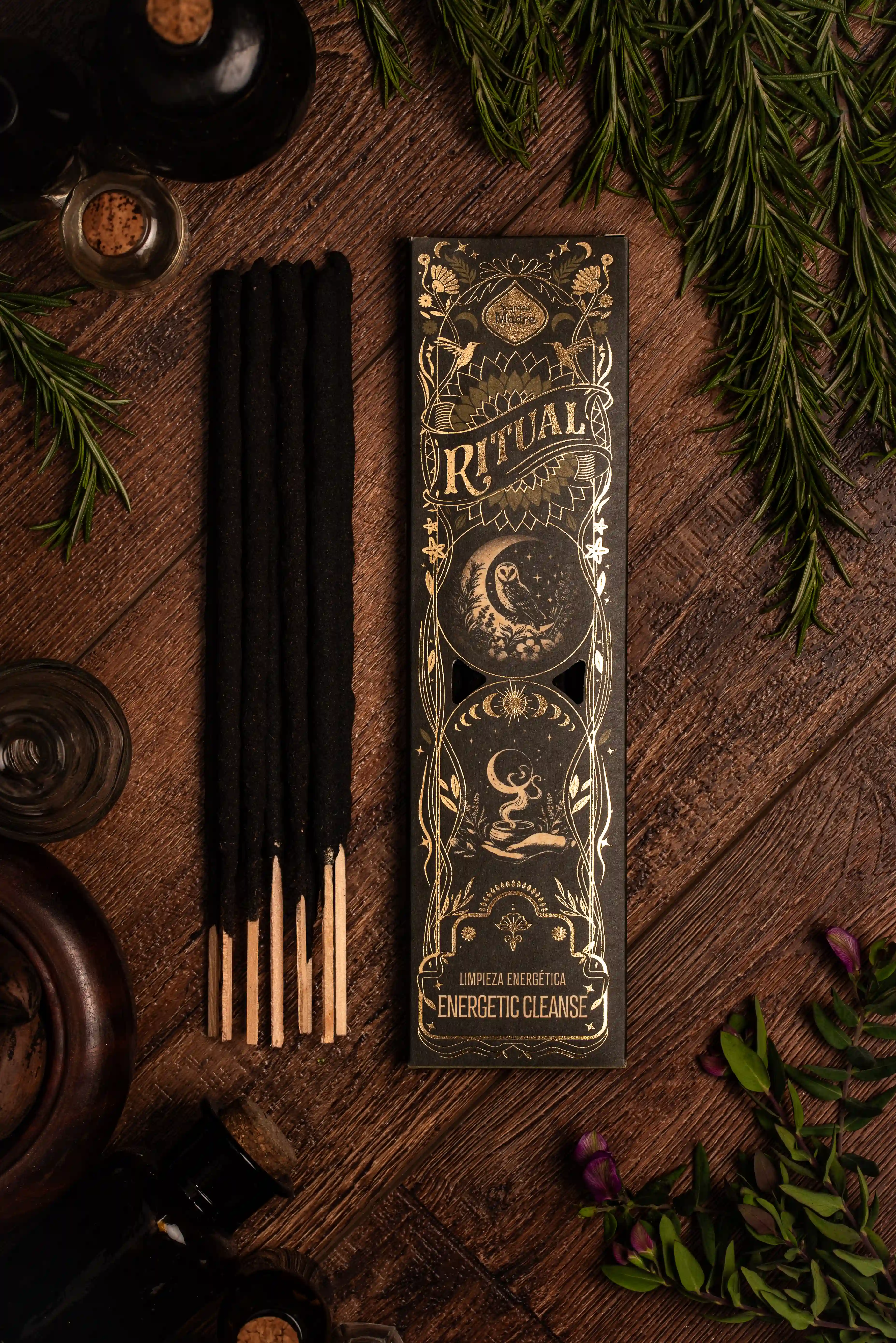 Bețișoare Parfumate Luxury Sagrada Madre Colecția Ritual - Limpieza Energetica [5]