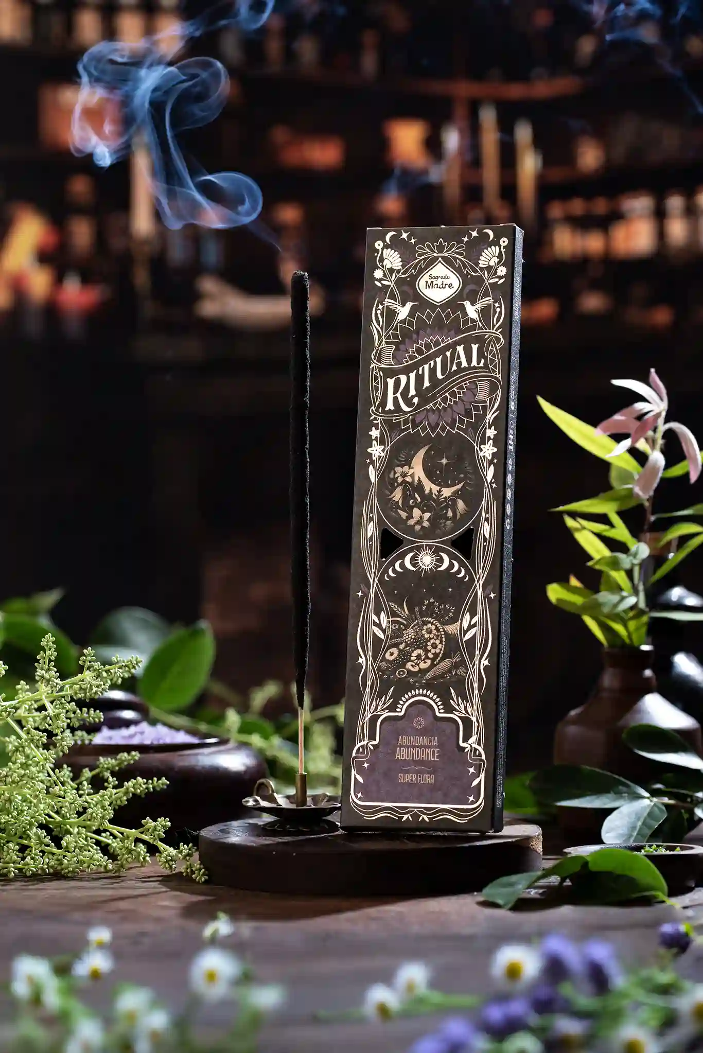 ZEN - Bețișoare Parfumate Luxury Sagrada Madre Colecția Ritual - Abundancia (Abundance)