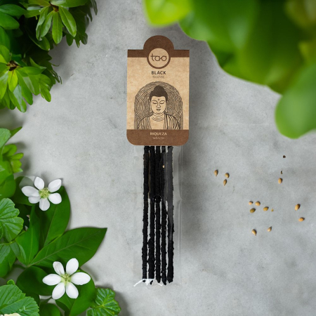 BEȚIȘOARE, CONURI ȘI FUMIGAȚIE - Bețișoare Parfumate Luxury Sagrada Madre Colecția Tao Black - Ratnamala (Riqueza)