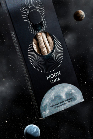 BEȚIȘOARE, CONURI ȘI FUMIGAȚIE - Bețișoare Parfumate Luxury Sagrada Madre Cosmos - Luna