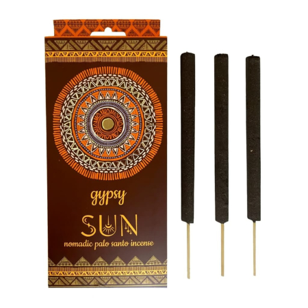 BEȚIȘOARE, CONURI ȘI FUMIGAȚIE - Bețișoare Parfumate  Premium Colecția Banjara - Gypsy - Sun