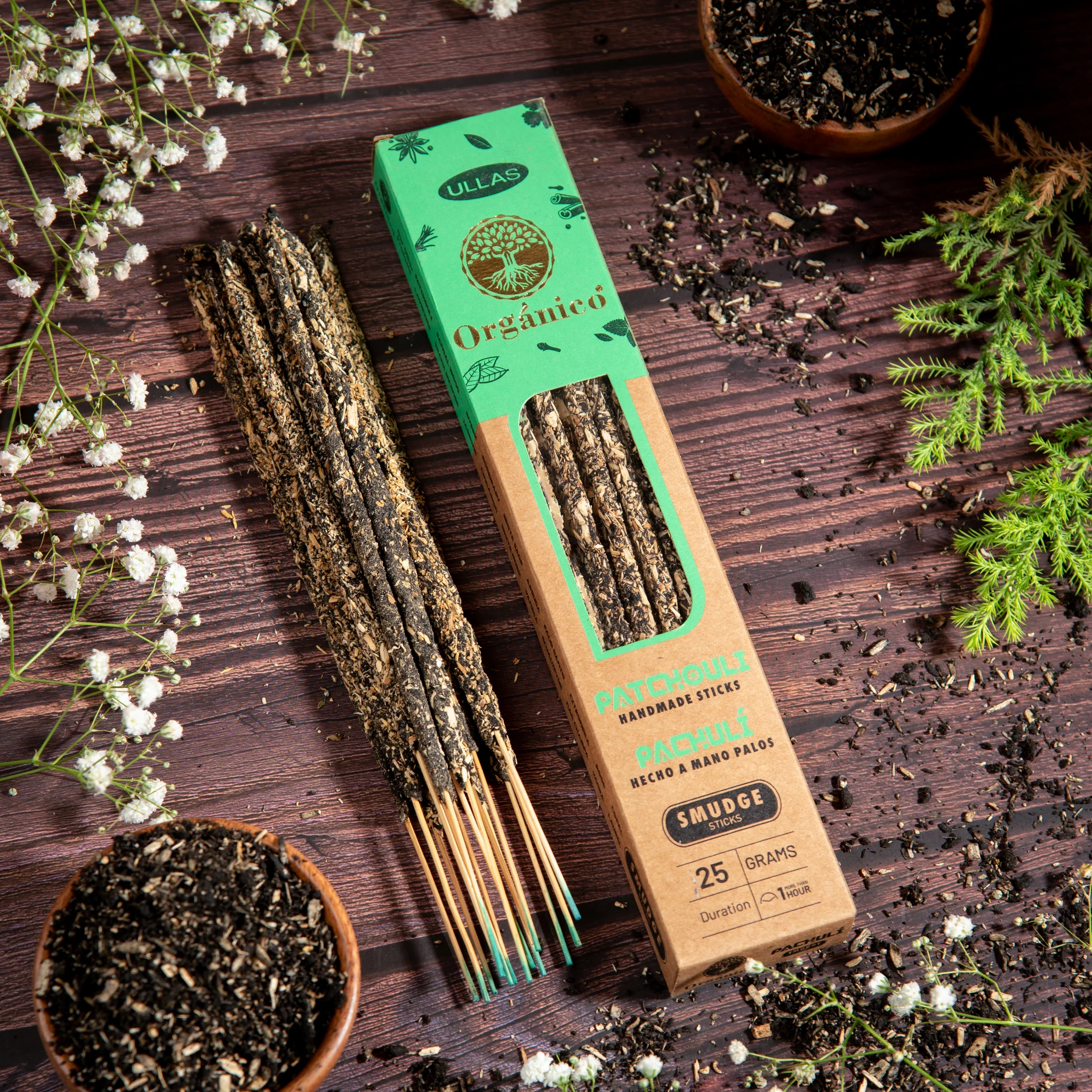 Bețișoare Parfumate Premium - Patchouli [1]