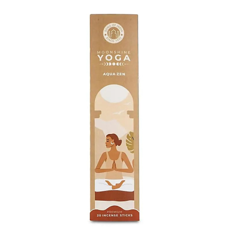 BEȚIȘOARE, CONURI ȘI FUMIGAȚIE - Bețișoare parfumate Premium Moonshine Yoga – Aqua Zen