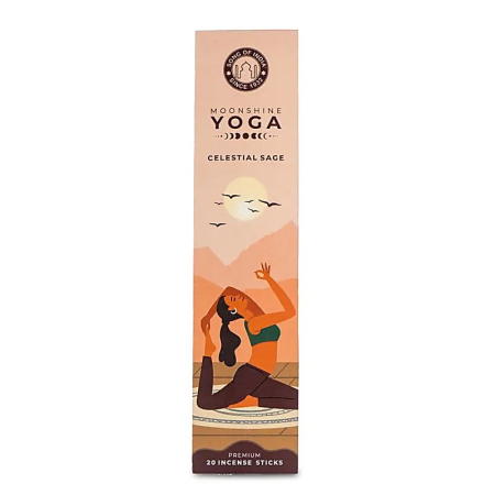 BEȚIȘOARE, CONURI ȘI FUMIGAȚIE - Bețișoare parfumate Premium Moonshine Yoga – Celestial Sage