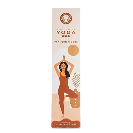 BEȚIȘOARE, CONURI ȘI FUMIGAȚIE - Bețișoare parfumate Premium Moonshine Yoga – Tranquil Woods
