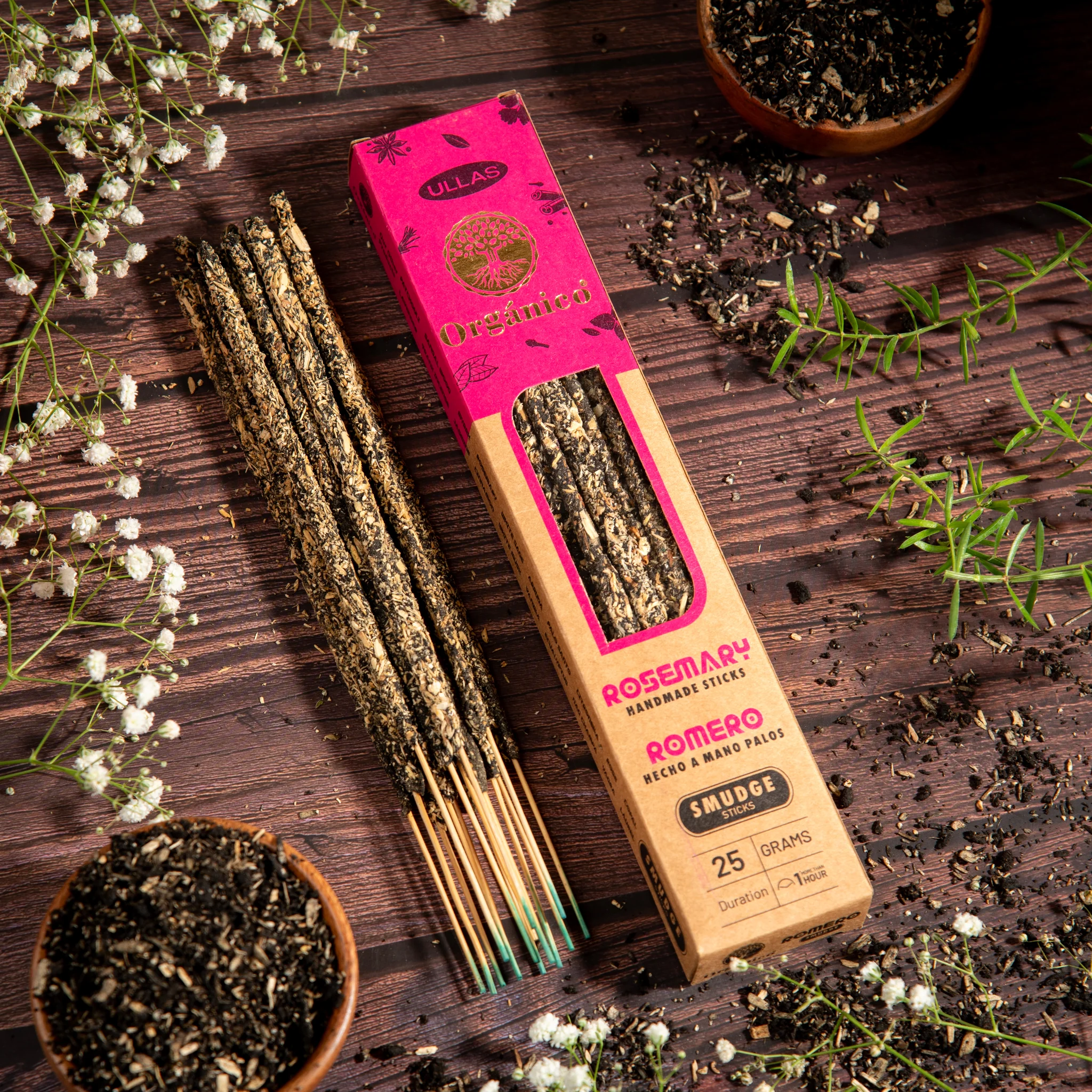 Bețișoare Parfumate Premium - Rosemarychouli [2]