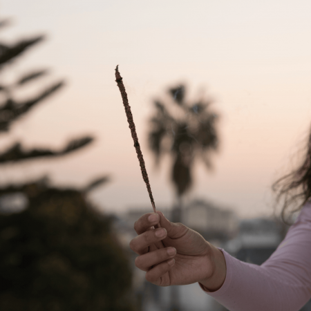 Bețișoare Parfumate Luxury Sagrada Madre Colecția Naturales - Palo Santo Citronella Orange Peel [3]